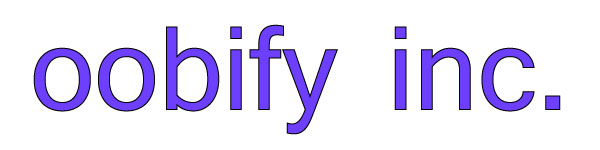 oobify inc. logo and link to index page